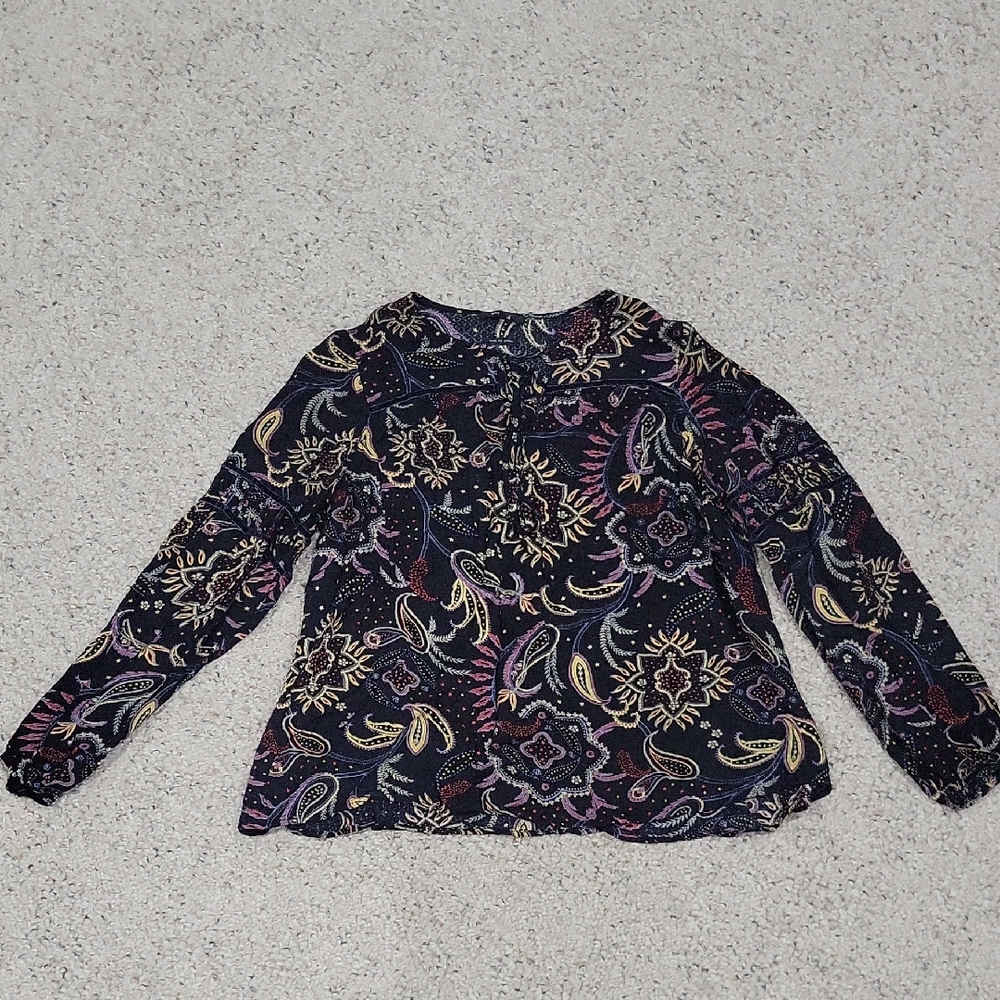 Miss Me Multicolor Patterned Blouse